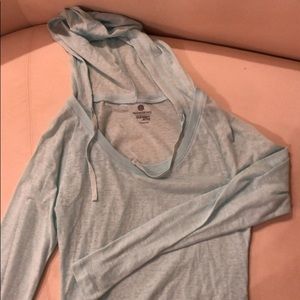 Super light workout top. Baby blue